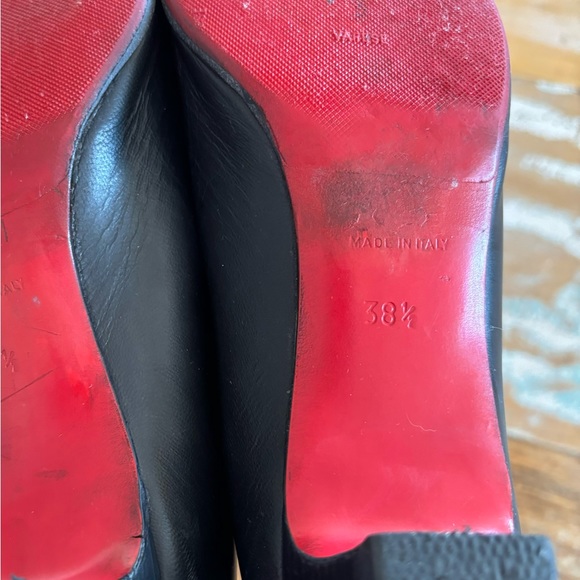 Vintage Christian Louboutin Block Heel Pumps - Picture 12 of 16